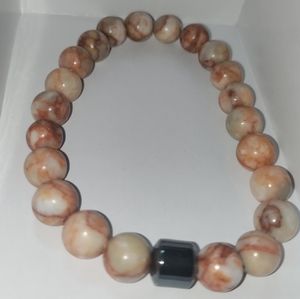 Red web Stone with Hematite